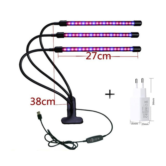 Yabstrip LED Grow Light 5V USB led Plant lamps Full Spectrum Phyto Lamp For indoor Vegetable Flower seedling fitolampy|LED Grow Lights - Frontier General Hardware