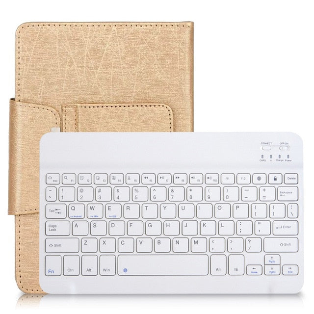 Pc Gaming Office Entertainment Laptop Accessories For 10 inch universal Detachable Bluetooth Keyboard Case Cover Stand|Keyboards - Frontier General Hardware