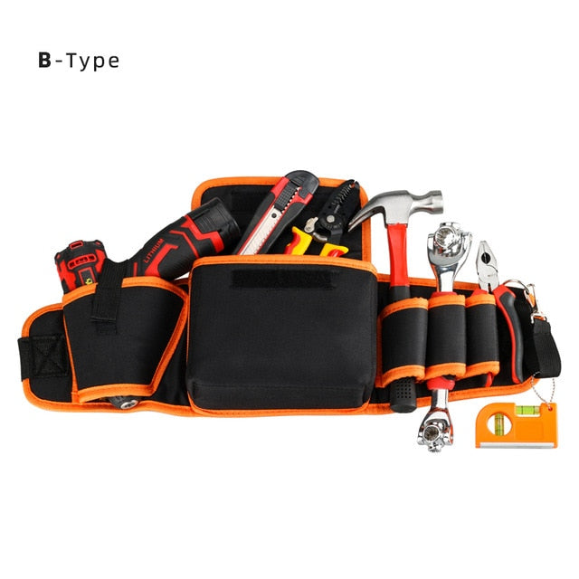 Multi functional Electrician Tools Bag Waist Pouch Belt Storage Holder Organizer Garden Tool Kits Waist Packs Oxford Cloth|Tool Bags - Frontier General Hardware