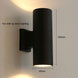 Up Down Outdoor Wall Light Black Gray 10W Waterproof 65 * 160mm Garden Porch Led Lamp Aluminum IP65|lamp outdoor|led outdoor lampled wall outdoor - Frontier General Hardware