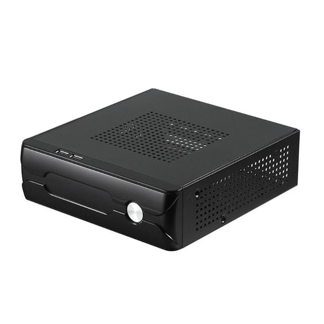 FH03 FH05 Host Mini ITX Office Home Computer Case USB2.0 with Radiator Hole HTPC Power Supply Horizontal Metal Desktop Chassis|Computer Cases & Towers - Frontier General Hardware