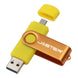 JASTER High Speed OTG USB Flash Drive 128gb Pen Drive 64gb 32gb 16gb Pendrive 2 in 1 Micro Usb Stick for Android SmartPhone|USB Flash Drives - Frontier General Hardware