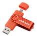 JASTER High Speed OTG USB Flash Drive 128gb Pen Drive 64gb 32gb 16gb Pendrive 2 in 1 Micro Usb Stick for Android SmartPhone|USB Flash Drives - Frontier General Hardware
