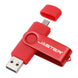 JASTER High Speed OTG USB Flash Drive 128gb Pen Drive 64gb 32gb 16gb Pendrive 2 in 1 Micro Usb Stick for Android SmartPhone|USB Flash Drives - Frontier General Hardware