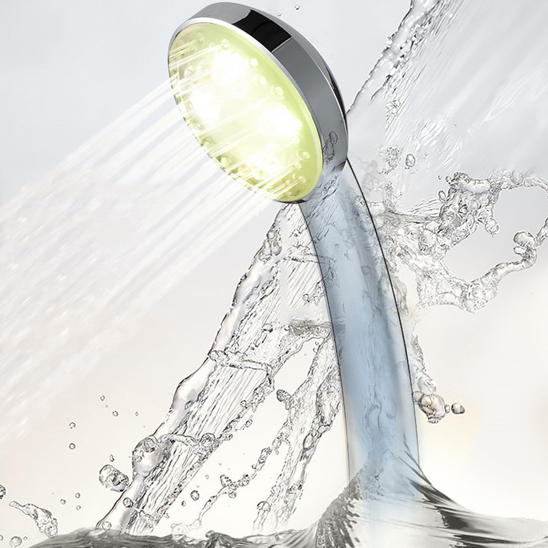 7 Color LED Shower Head No LED Rainfall Changing Shower Head pressure Automatic Waterfall Shower Single Bathroom Showerhead|Shower Heads| - Frontier General Hardware