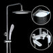 GAPPO Shower System bathroom shower faucet tap bath mixer bathtub faucet set waterfall shower set chrome rain shower head|Shower System| - Frontier General Hardware