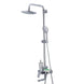 GAPPO Shower System bathroom shower faucet tap bath mixer bathtub faucet set waterfall shower set chrome rain shower head|Shower System| - Frontier General Hardware