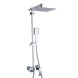 GAPPO Shower System bathroom shower faucet tap bath mixer bathtub faucet set waterfall shower set chrome rain shower head|Shower System| - Frontier General Hardware