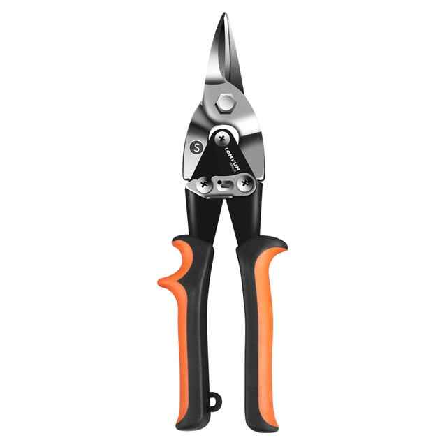 LOMVUM Metal Sheet Cutting Scissor Pvc Pipe Cutter Professional Industrial Shears Iron Scissors Multi purpose Scissors Tin Snips|tin snips|industrial shearsiron scissors