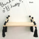 1 Pcs Wall Hanging Decor Swing Shelf Decorative Shelves Room Storage Organization personality Kids Room Wooden Beads Tassel|Decorative Shelves| - Frontier General Hardware