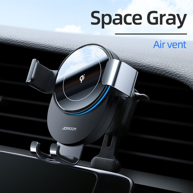 15W Qi Car Phone Holder Wireless Charger Car Mount Intelligent Infrared for Air Vent Mount car charger wireless For iPhone12 pro|Phone Holders & Stands| - Frontier General Hardware