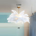Modern Pure Ostrich Feather Pendant Lights LOFT LED Pendant Lamp Bedroom Decor Living Room Decoration Restaurant Hanging Lamps|Pendant Lights| - Frontier General Hardware