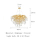 Nordic LED Luxury Crystal Chandelier Lighting for Home Decoration LOFT Kitchen Dining Living Room Hotel Hall Art Indoor Lights|Chandeliers| - Frontier General Hardware