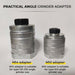 Angle Grinder To Grooving Machine Adapter For Power Tools Converts Your Grinder Into A Grooving Machine Frontier General Hardware