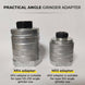 Angle Grinder To Grooving Machine Adapter For Power Tools Converts Your Grinder Into A Grooving Machine Frontier General Hardware