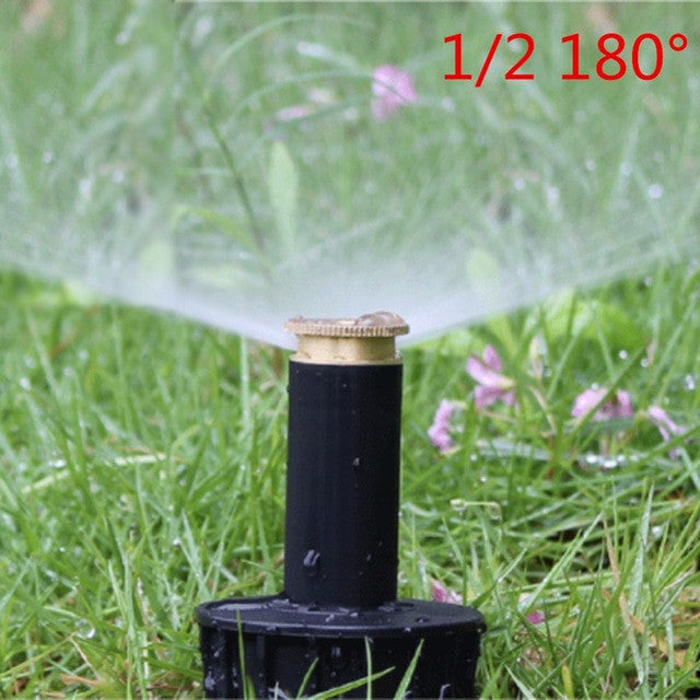 90 360 Degree Pop up Sprinklers Plastic Lawn Watering Sprinkler Head Adjustable Garden Spray Nozzle 1/2" Female Thread 1 Pc|lawn watering|sprinkler headspray nozzle - Frontier General Hardware