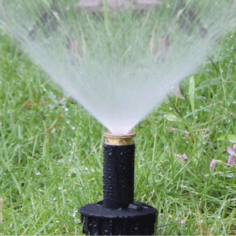 90 360 Degree Pop up Sprinklers Plastic Lawn Watering Sprinkler Head Adjustable Garden Spray Nozzle 1/2" Female Thread 1 Pc|lawn watering|sprinkler headspray nozzle - Frontier General Hardware