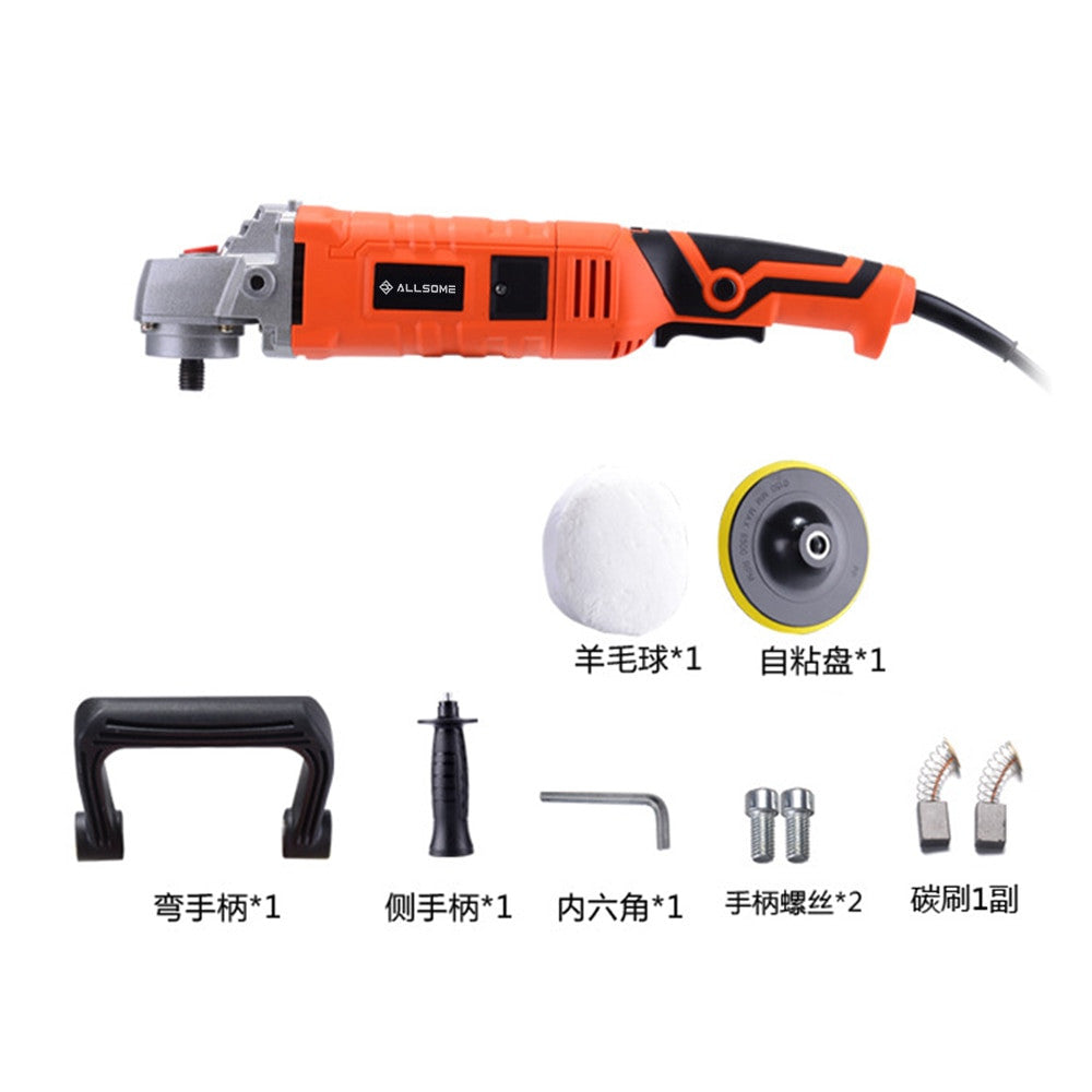 ALLSOME Grinder Mini Polishing Machine Car Polisher Sanding Machine Or