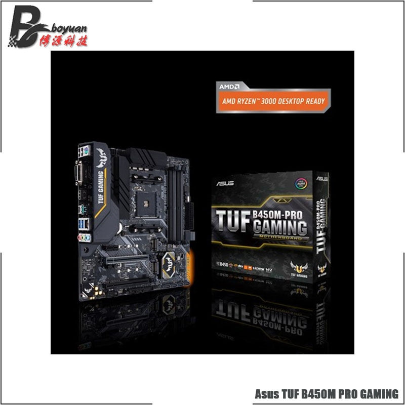 AMD Ryzen 5 3600 R5 3600 CPU + Asus TUF B450M PRO GAMING Motherboard Suit Socket AM4 CPU + Motherbaord Suit Without cooler|Motherboards - Frontier General Hardware