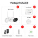 ANRAN 5MP Wireless Pan Tilt Camera Human Detection Tracking Camera Surveillance Security Camera Wifi Outdoor Camera|Surveillance Cameras| - Frontier General Hardware