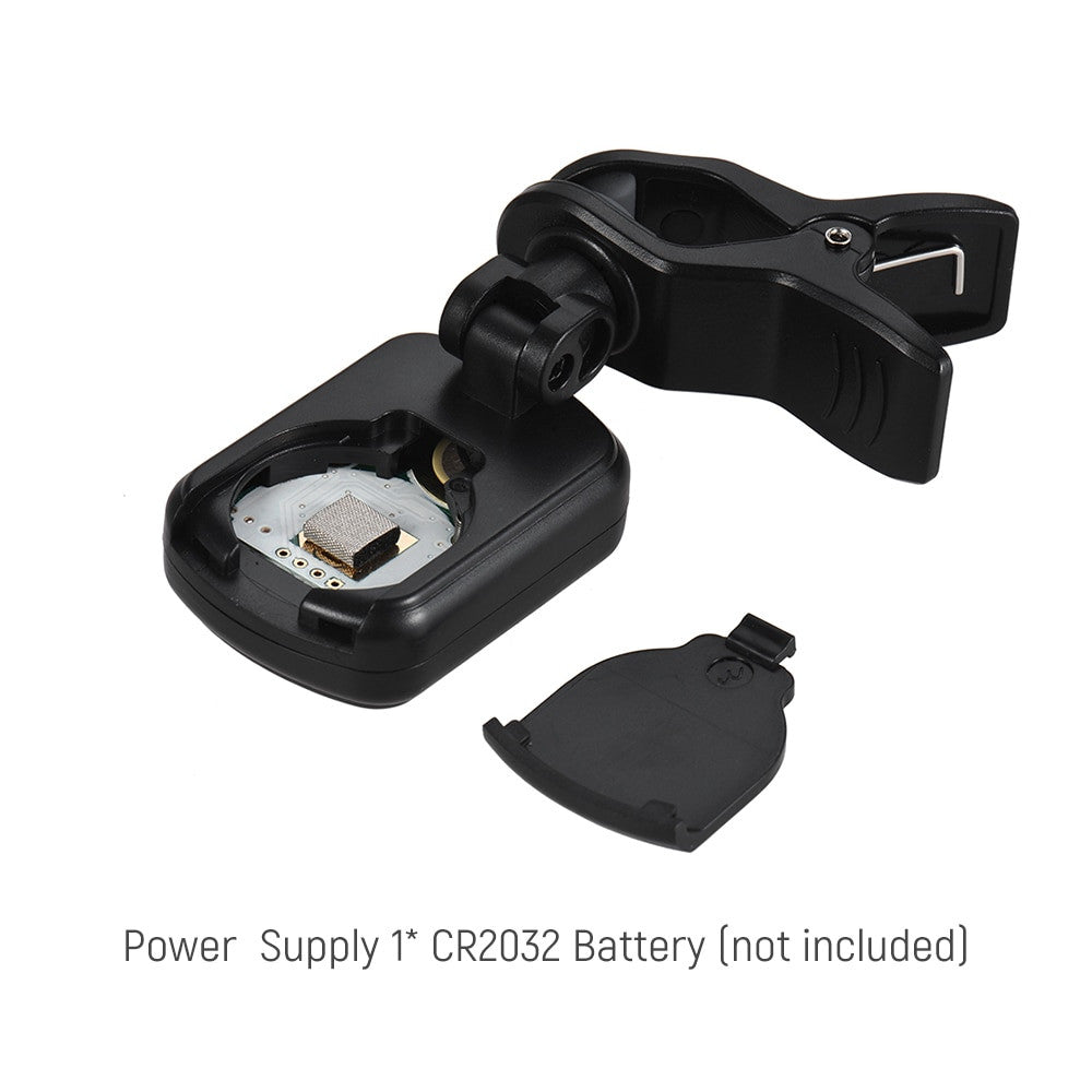 AROMA Digital Guitar Tuner Mini Clip on 360 Rotating LCD High Sensitivity Tuning for Bass Ukulele Guitar Accessories AT 101|Guitar Parts & Accessories - Frontier General Hardware