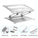 Adjustable Aluminum Laptop Stand Ergonomic Multi Angle Desk Laptop Holder w/Heat Vent for Notebook MacBook Dell HP More 10 17.3"|Laptop Stand - Frontier General Hardware