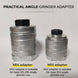 Angle Grinder To Grooving Machine Adapter For Power Tools Converts Your Grinder Into A Grooving Machine Frontier General Hardware