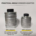 Angle Grinder To Grooving Machine Adapter For Power Tools Converts Your Grinder Into A Grooving Machine Frontier General Hardware