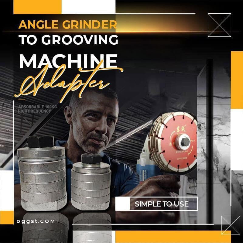 Angle Grinder To Grooving Machine Adapter For Power Tools Converts Your Grinder Into A Grooving Machine Frontier General Hardware