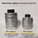 Angle Grinder To Grooving Machine Adapter For Power Tools Converts Your Grinder Into A Grooving Machine Frontier General Hardware
