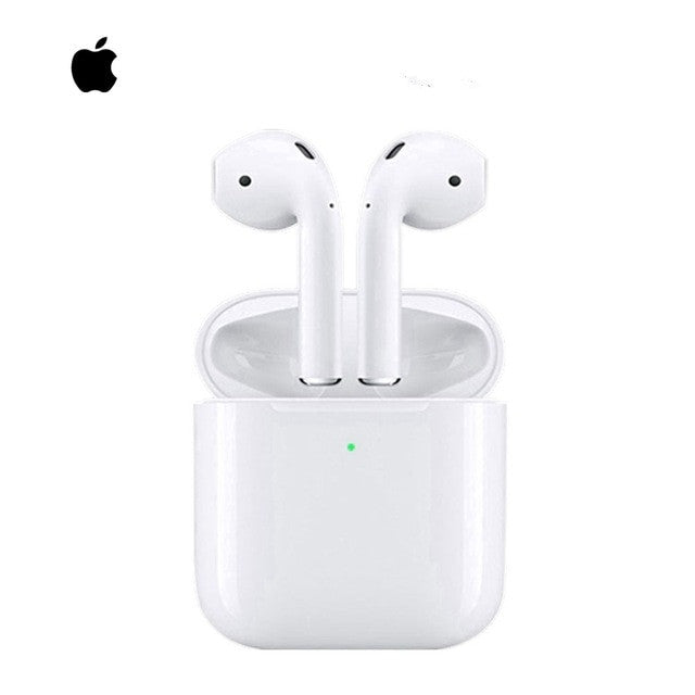 Apple AirPods 2nd Air Pods Bluetooth Headset with Wireless Charging Case for iPhone iPad MacBook iPod Apple Watch - Frontier General Hardware
