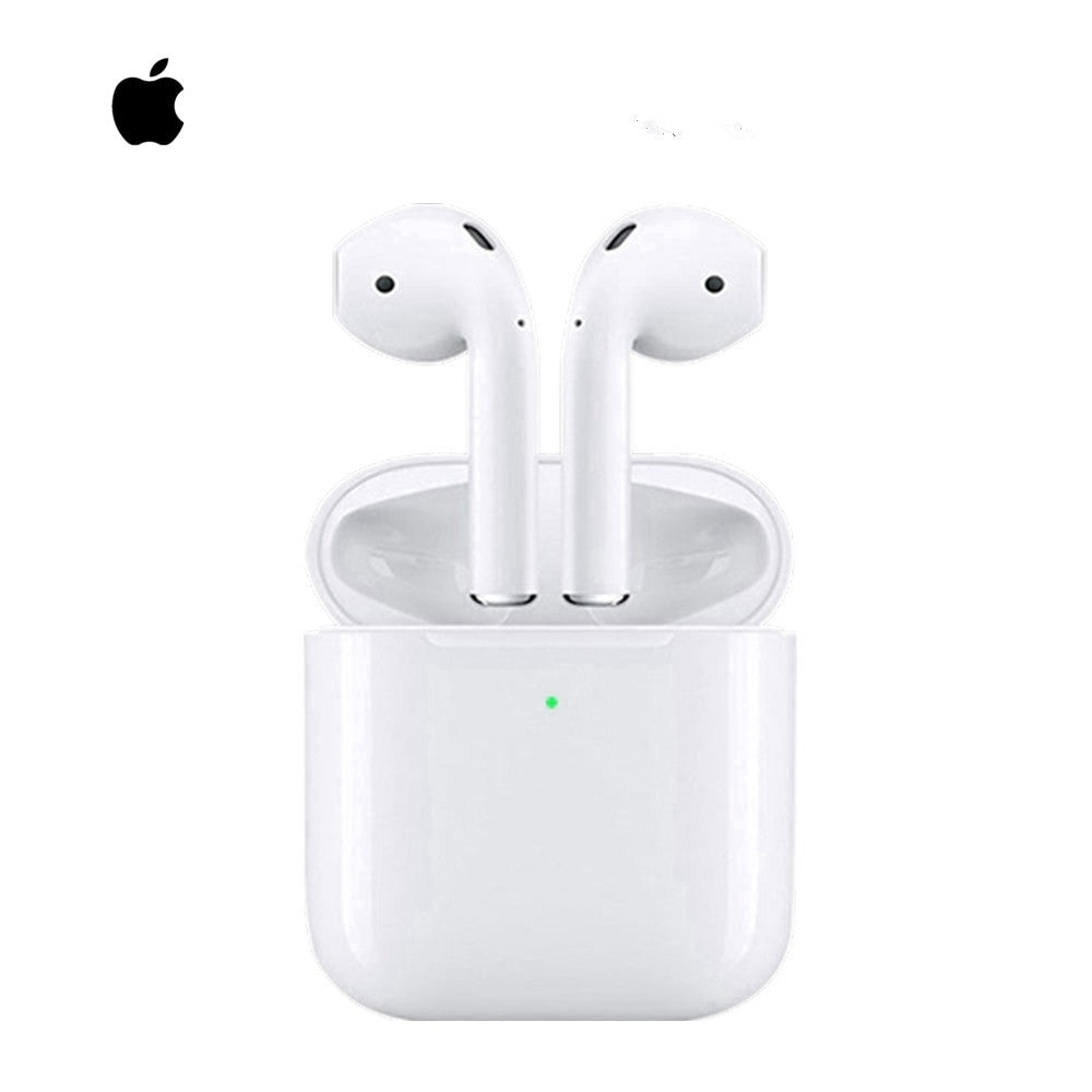 Apple AirPods 2nd Air Pods Bluetooth Headset with Wireless Charging Case for iPhone iPad MacBook iPod Apple Watch - Frontier General Hardware