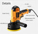 Auto 220V 3700R Electric Car Polisher Machine 700W Auto Polishing Machine Adjustable Speed Sanding Waxing Tools Car Accessories|Polishing & Grinding Materials Set - Frontier General Hardware