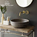 Bathroom Sinks Art Ceramic Vessel Imitation stone Washing Basin Bowl For Bathroom Or Balcony Restoring Ancient Ways Sink AM855|Bathroom Sinks