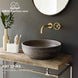 Bathroom Sinks Art Ceramic Vessel Imitation stone Washing Basin Bowl For Bathroom Or Balcony Restoring Ancient Ways Sink AM855|Bathroom Sinks