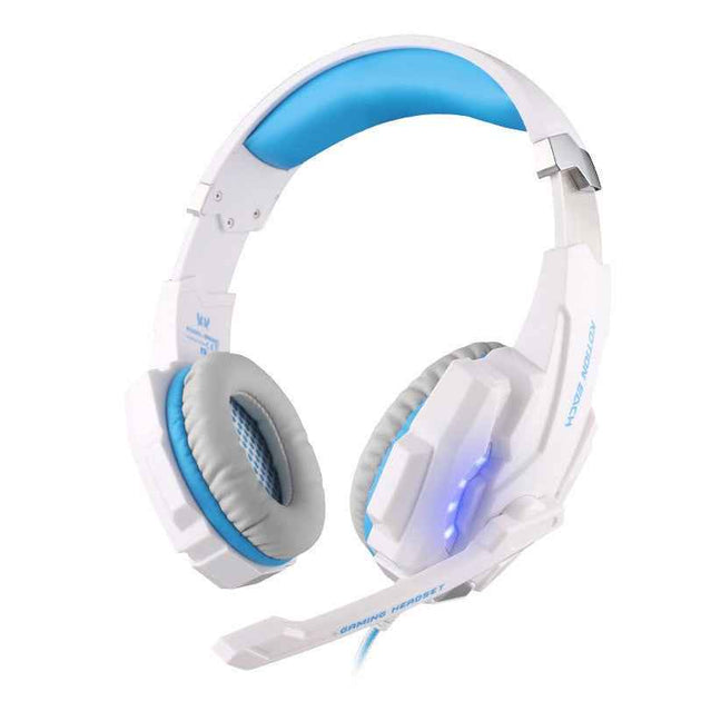 Best KOTION EACH G9000 3.5mm Game Gaming Headphone Headset Earphone With Mic LED Light For Laptop Tablet / PS4 / Mobile Phones|earphone with mic|headset earphonekotion each
