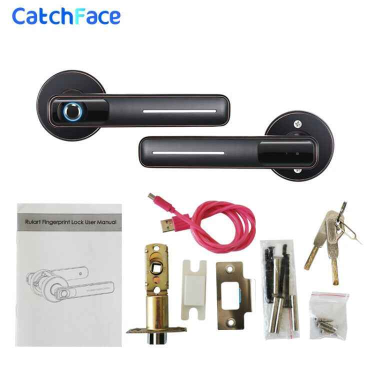 Biometric Fingerprint Door Lock Intelligent Electronic Lock For Home and Office Security With Mechanical key|Electric Lock