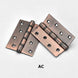 Black Antique 4 inch Hinge Stainless Steel Door Hinge For Heavy Doors Furniture Accessories|Door Hinges