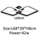 Black&White Led Ceiling Light For Living room Bedroom Corridor Foyer Lustre Home Lighting Ceiling Lamp Metal Body Luminaires|Ceiling Lights