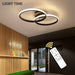 Black&White Led Ceiling Light For Living room Bedroom Corridor Foyer Lustre Home Lighting Ceiling Lamp Metal Body Luminaires|Ceiling Lights