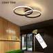 Black&White Led Ceiling Light For Living room Bedroom Corridor Foyer Lustre Home Lighting Ceiling Lamp Metal Body Luminaires|Ceiling Lights