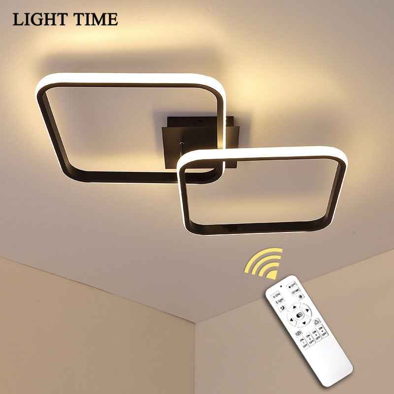 Black&White Led Ceiling Light For Living room Bedroom Corridor Foyer Lustre Home Lighting Ceiling Lamp Metal Body Luminaires|Ceiling Lights