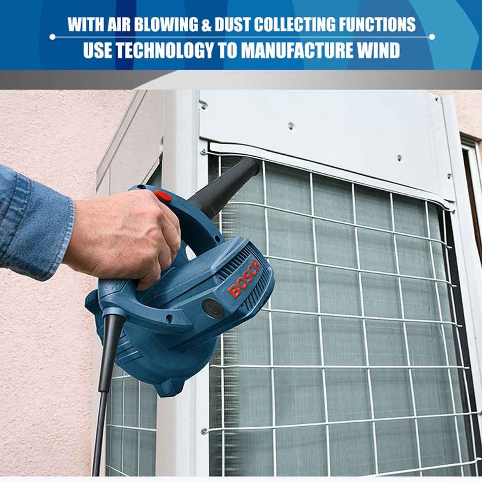 Bosch Electric Handheld Cordless Air Blower Vacuum Dust Cleaner 800W Leaf House Cleaning Blowing And Suction For Woodworking|Blowers