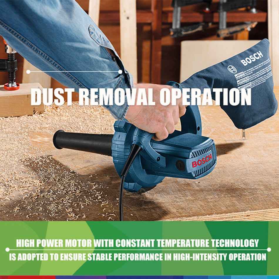 Bosch Electric Handheld Cordless Air Blower Vacuum Dust Cleaner 800W Leaf House Cleaning Blowing And Suction For Woodworking|Blowers