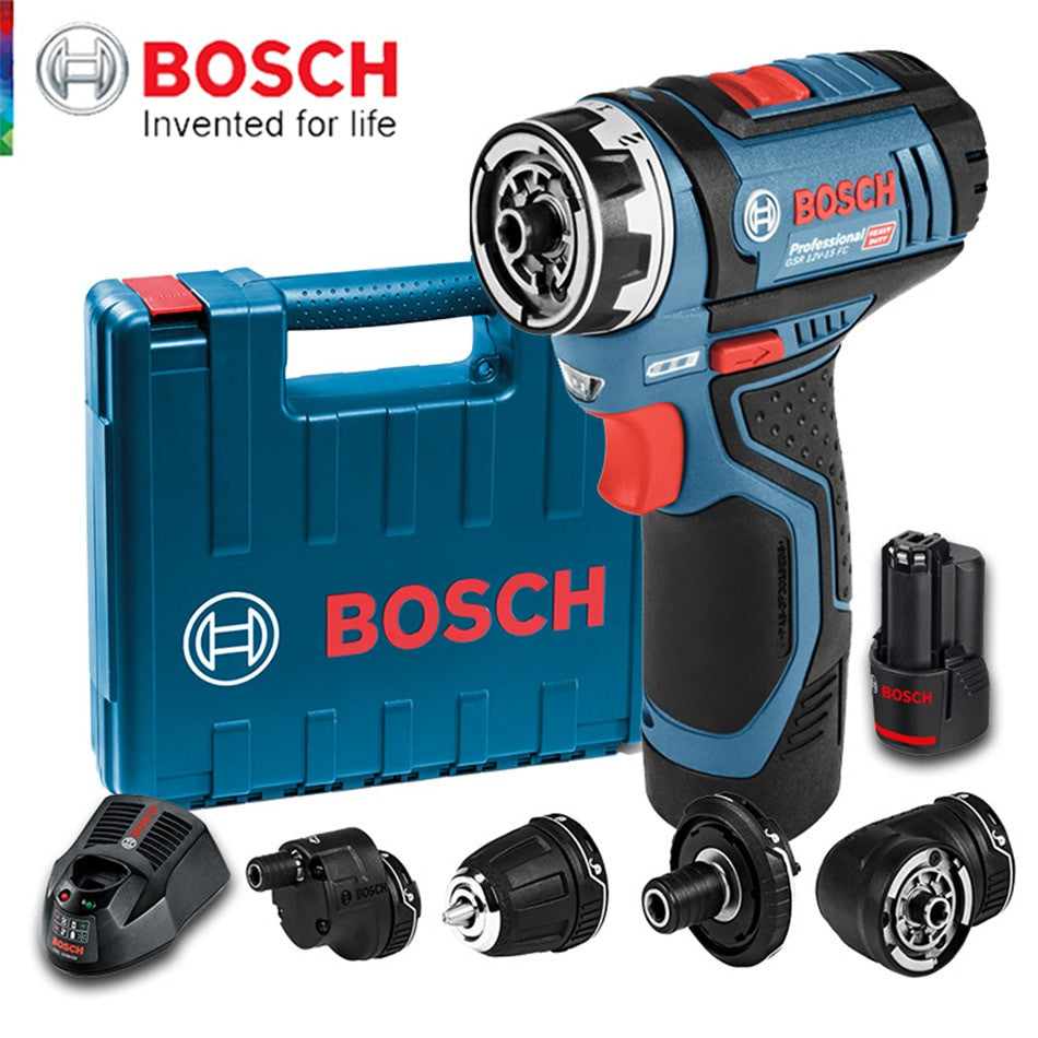 Bosch GSR12V Cordless Drill Electric Drill Wireless Power Driver Lithium Ion Battery Screwdriver Drilling Machine With LED Ligh|Electric Drills - Frontier General Hardware