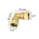 Brass Elbow G1/2 Junction Union Joint Coupling 1/2" Male/Female Connector Plumbing Pipe Fittings Copper Connection Adapters|Pipe Fittings - Frontier General Hardware