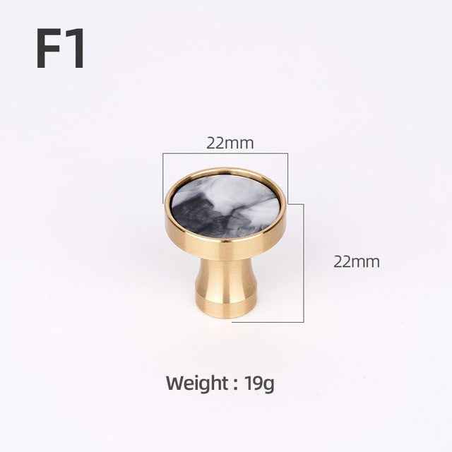Brass Furniture Handles Elegant Door Knobs and Handles for Cabinet Kitchen Cupboard Drawer Pulls Wall Hanging Hooks Shell Resin|Cabinet Pulls