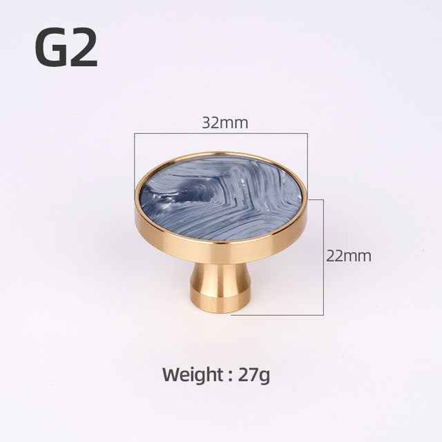 Brass Furniture Handles Elegant Door Knobs and Handles for Cabinet Kitchen Cupboard Drawer Pulls Wall Hanging Hooks Shell Resin|Cabinet Pulls