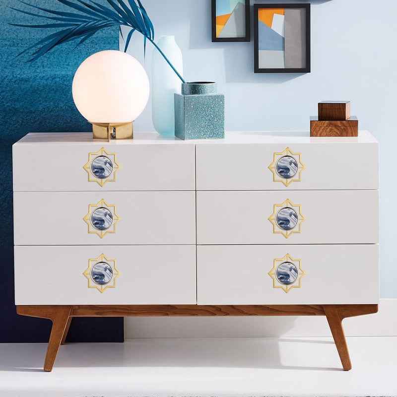 Brass Furniture Handles Elegant Door Knobs and Handles for Cabinet Kitchen Cupboard Drawer Pulls Wall Hanging Hooks Shell Resin|Cabinet Pulls
