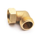 Brass Hose Barb Pipe Fitting Elbow G1/2 Male Thread Barbed Coupling Connector Joint Adapter for Plumbing Pneumatic Accessories|Pipe Fittings - Frontier General Hardware